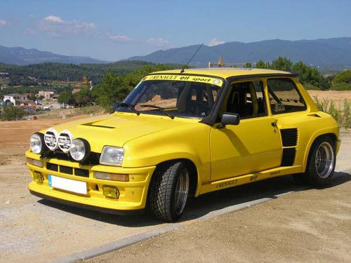 Renault 5 turbo, catalan